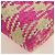 LOEWE Anagram Shoulder Bag Raffia Pink - vista 15