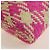 LOEWE Anagram Shoulder Bag Raffia Pink - vista 16