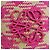 LOEWE Anagram Shoulder Bag Raffia Pink - vista 17