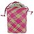 LOEWE Anagram Shoulder Bag Raffia Pink - vista 2
