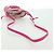 LOEWE Anagram Shoulder Bag Raffia Pink - vista 7