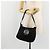 FENDI Mamma Baguette Schultertasche Nylon Schwarz Silber - Ansicht 23