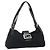 FENDI Mamma Baguette Shoulder Bag Nylon Black Silver