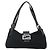 FENDI Mamma Baguette Shoulder Bag Nylon Black Silver - vista 13