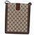GUCCI GG Supreme Web Sherry Line Shoulder Bag PVC Beige Gold - vista 2