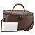 GUCCI Bamboo Hand Bag Leather 2way Brown Gold 013 2122 2491