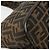 FENDI Zucca Canvas Hand Bag Brown Black Silver - vista 13