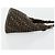 FENDI Zucca Canvas Hand Bag Brown Black Silver - vista 4