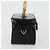 GUCCI Bamboo Vanity Hand Bag Leather Black Silver - vista 3