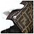 FENDI Zucca Canvas Hand Bag Black Brown - vista 20