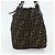 FENDI Zucca Canvas Hand Bag Black Brown - vista 4