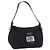 FENDI Mamma Baguette Shoulder Bag Nylon Black Silver