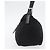 FENDI Mamma Baguette Shoulder Bag Nylon Black Silver - vista 3