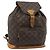 LOUIS VUITTON Monogram Montsouris GM Backpack M51135 LV