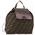 FENDI Zucca Canvas Backpack Brown Black