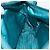 Borsa a tracolla PRADA in nylon turchese, blu e argento, autentica 177218A - vista 21