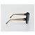 CHANEL COCO Mark Sunglasses plastic Beige Black CC - vista 5