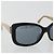 CHANEL COCO Mark Sunglasses plastic Beige Black CC - vista 6