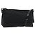 FENDI Zucca Canvas Shoulder Bag Black Silver