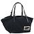 FENDI Hand Bag Nylon Black Silver