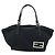 FENDI Hand Bag Nylon Black Silver - vista 13