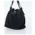 FENDI Hand Bag Nylon Black Silver - vista 4