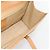 Céline CELINE C Macadam Canvas Hand Bag Leather Beige Gold - vista 17