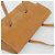 Céline CELINE C Macadam Canvas Hand Bag Leather Beige Gold - vista 6