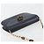 GUCCI Bamboo Chain Shoulder Bag Leather Navy Gold - vista 6