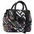 Gianni Versace Hand Bag Leather 2way Multicolor Silver