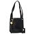 Gianni Versace Shoulder Bag Leather Black Gold