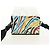 FENDI Zucca Canvas Vertigo Shoulder Bag PVC Multicolor Silver - vista 6