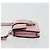 FENDI Shoulder Pouch Leather Pink Silver - vista 4