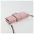 FENDI Shoulder Pouch Leather Pink Silver - vista 6