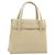 LOEWE Handtasche Leder 2way Elfenbein Gold