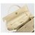 LOEWE Handtasche Leder 2way Elfenbein Gold - Ansicht 10