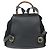 GUCCI Bamboo Backpack Suede Leather Black Gold - vista 3