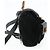 GUCCI Bamboo Backpack Suede Leather Black Gold - vista 4