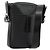 Christian Dior Shoulder Bag Coated Canvas Black Silver
