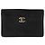 CHANEL Card Case Leather Black CC - vista 13