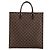 LOUIS VUITTON Damier Ebene Sac Plat Hand Bag N51140 LV - vista 13