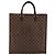LOUIS VUITTON Damier Ebene Sac Plat Hand Bag N51140 LV - vista 2