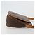Céline CELINE Macadam Canvas Shoulder Bag PVC Leather Brown Gold - vista 4