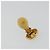 CHANEL Earring metal Gold Tone CC - vista 4