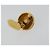 CHANEL Earring metal Gold Tone CC - vista 5