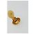 CHANEL Earring metal Gold Tone CC - vista 8