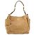 PRADA Shoulder Bag Leather Beige Gold - vista 13