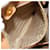 PRADA Shoulder Bag Leather Beige Gold - vista 25