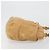 PRADA Shoulder Bag Leather Beige Gold - vista 3