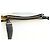 FENDI Bugs Monster Shoulder Bag Leather Black Silver - vista 6